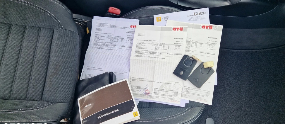Renault Laguna cena 22699 przebieg: 214000, rok produkcji 2010 z Zielona Góra małe 379